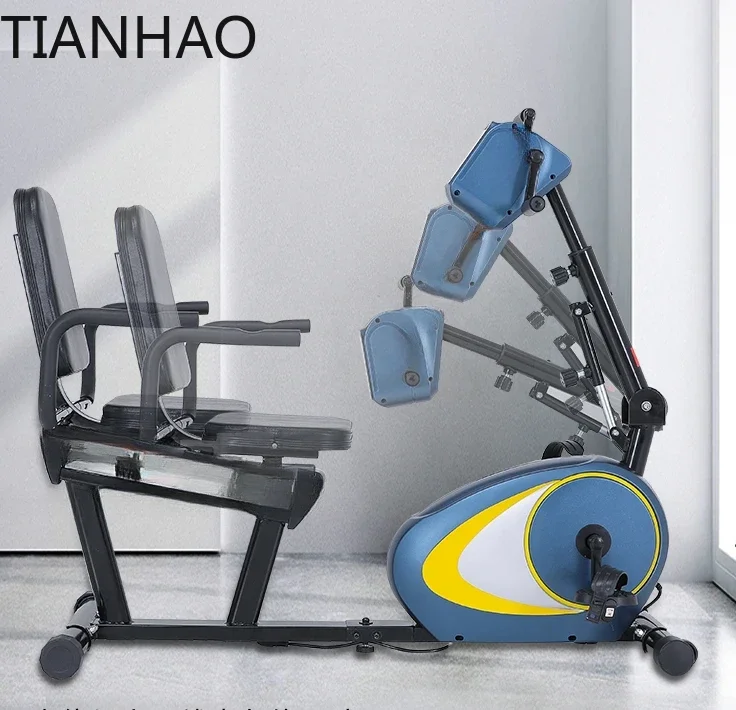 Elderly upper and lower limb linkage rehabilitation training for stroke hemiplegia electric rehabilitation machine