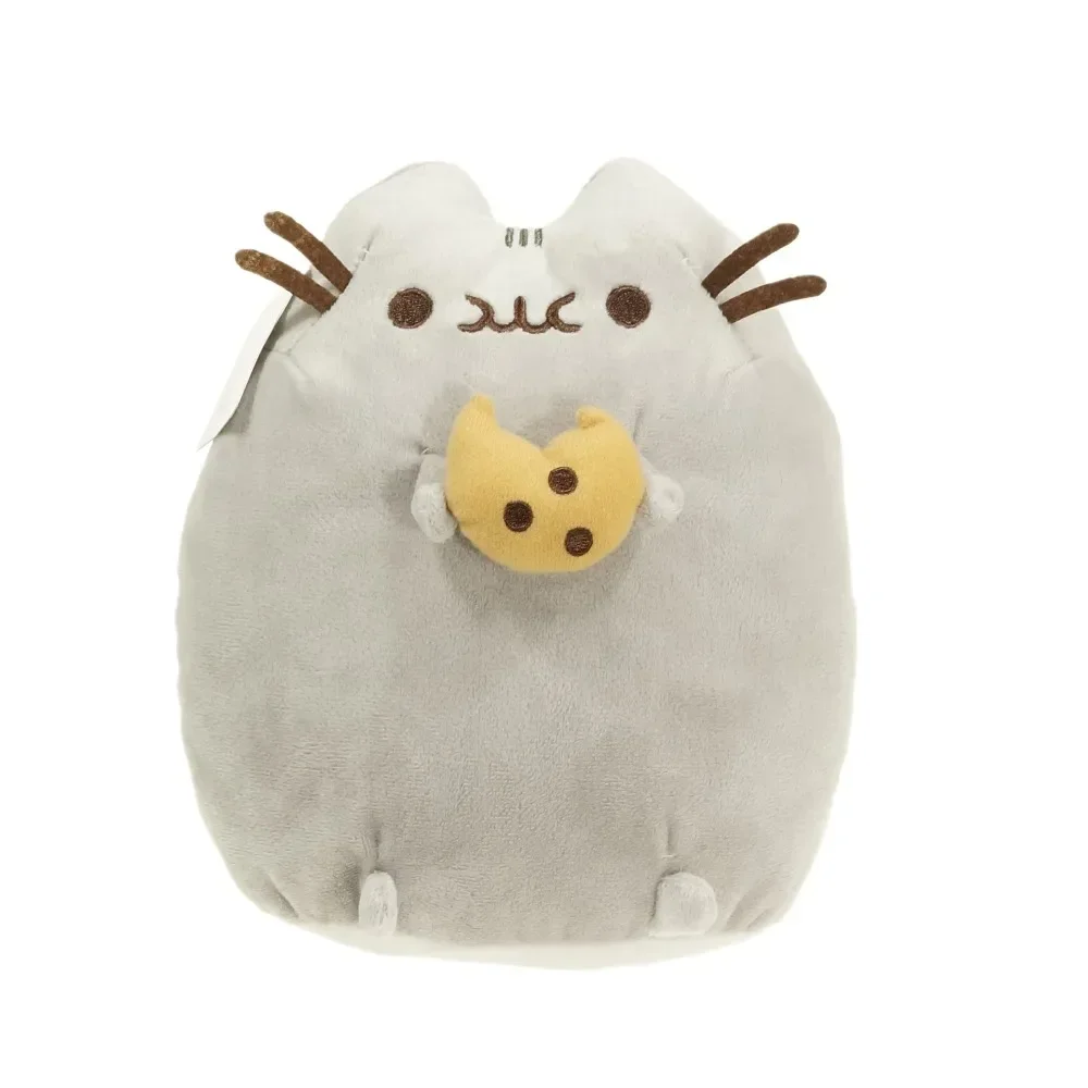 15cm Kawaii Pusheen Kids Plushes Toys Cartoon Anime Figures Biscuits Donut Rainbow Cats Birthday Christmas Gifts Room Decoration