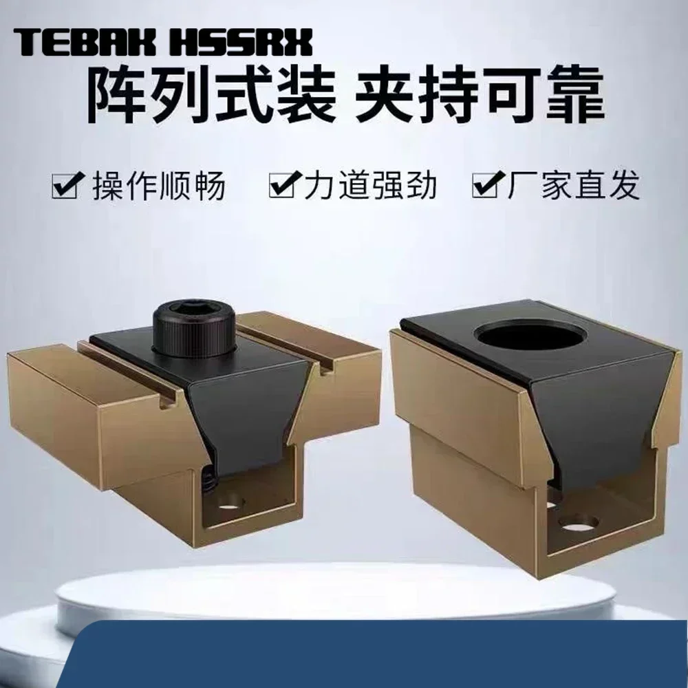 CNC batch product processing Multi station fixed small inner support clamping block OK Precision fixture