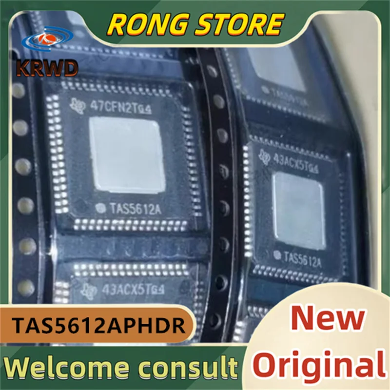 5PCS  TAS5612A New and Original TAS5612APHDR  TAS5612 QFP-64