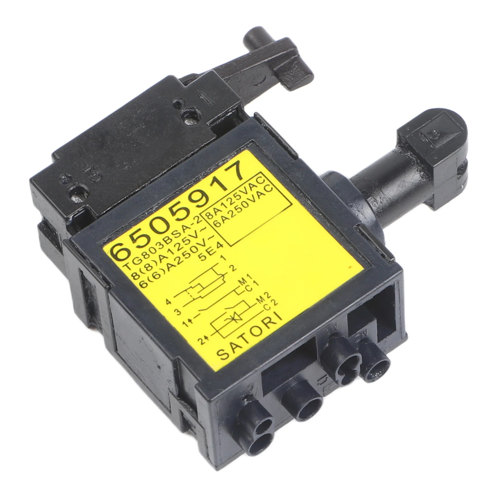 650591-7 Replacement Electric Hammer Switch Compatible with For HR2800 HR2811 Rotary Hammers ABS Tool Component