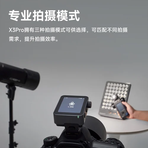 Imagen 2 del producto Godox X3 PRO C/N/S/F/O 2,4G disparador de Flash inalámbrico TTL HSS OLED transmisor de pantalla táctil para Sony Canon Nikon Fuji Olympu