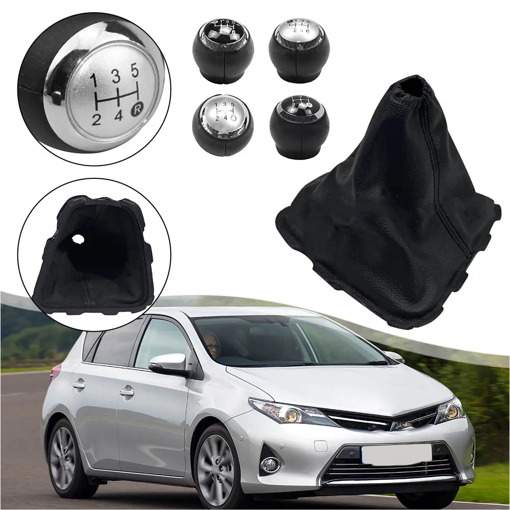 For Shift Lever Handball Cover Compatible With For Toyota For Auris For Shift Head Mounting Interface 2007-2013