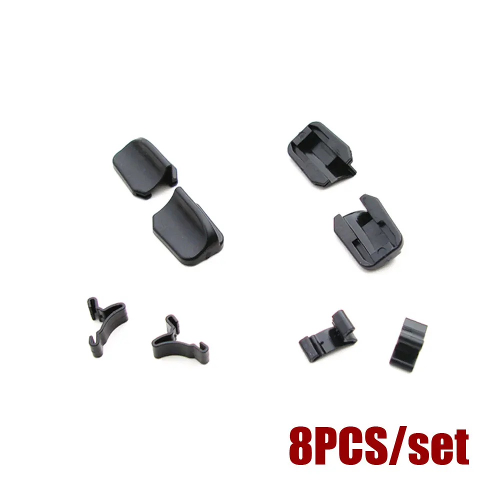 Attaches universelles de clip de pare-brise de voiture, pièces de lame d\'essuie-glace, couvercle d\'essuie-glace, capuchon de carte, accessoires