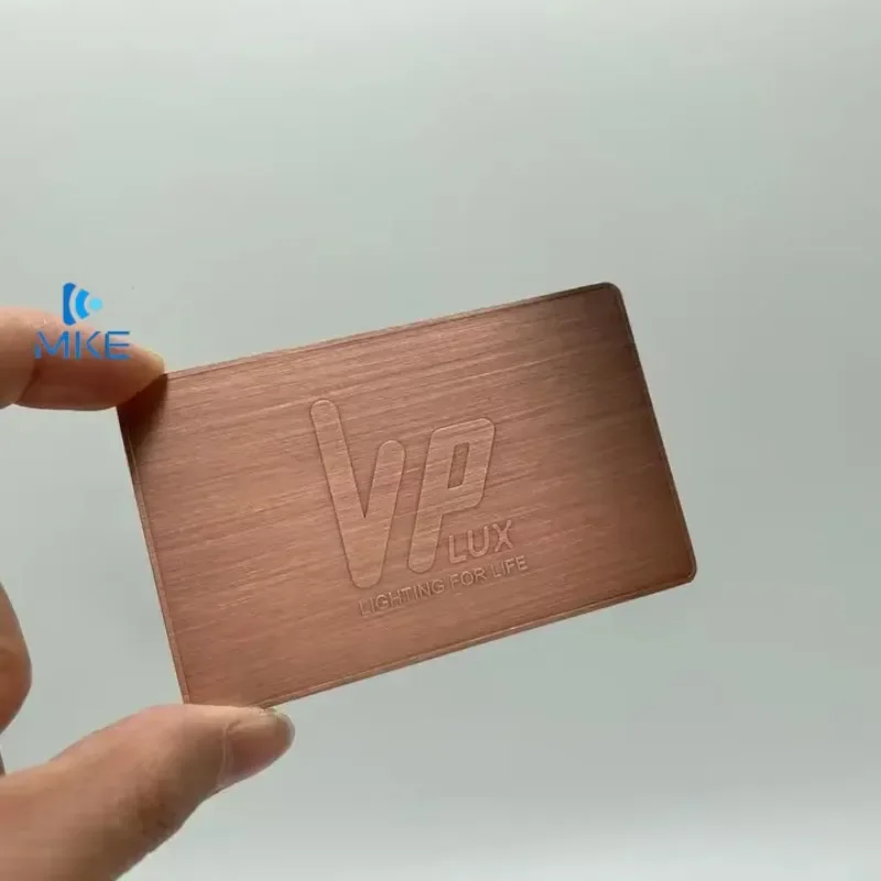 

Vip Bronze Business Metal Card