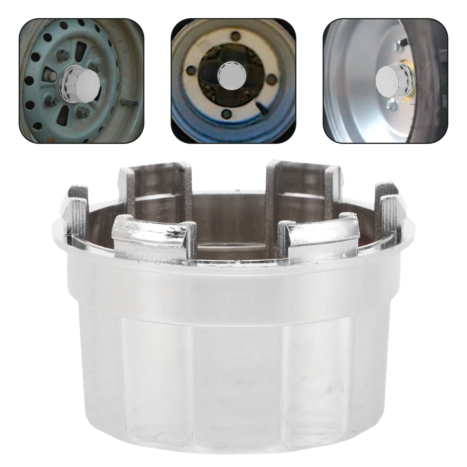 

4Pcs Wheel Hub Nut Covers Premium Build Tight Locking Fit for Off Road Vehicles Guards Against Corrosion and Vibration Damage