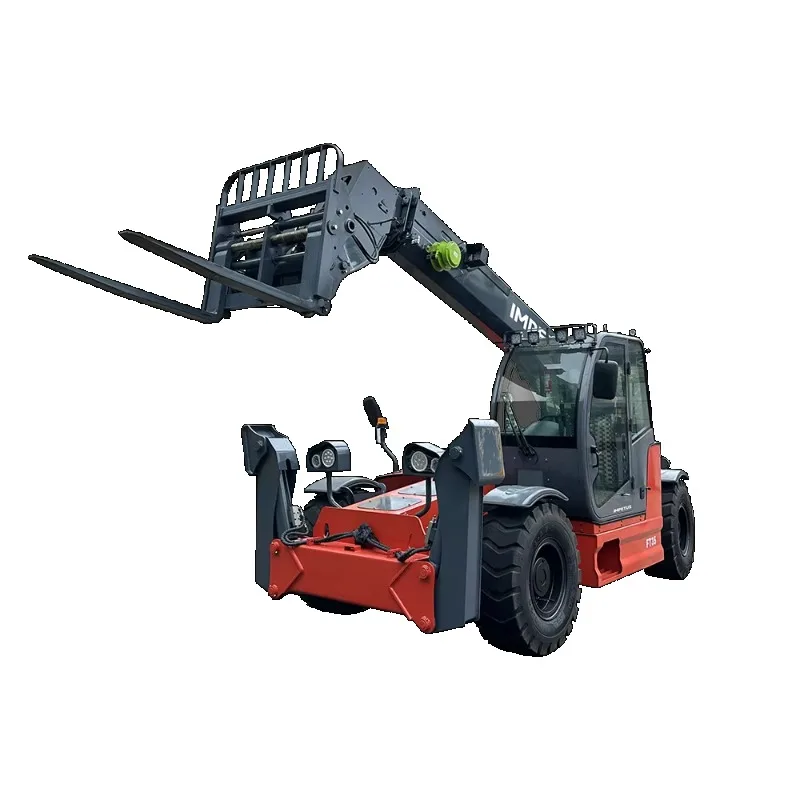 Customized Hot Selling Telehandler 4X4 T30d-68 Lifting Height 3.5 Ton 6.8m With CE EPA Telescopic Forklift