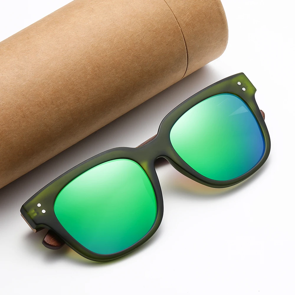 

XSW Natural Handmade Wood Sunglasses Women Sun Glasses Brand Design Original Color Glasses Oculo S5101