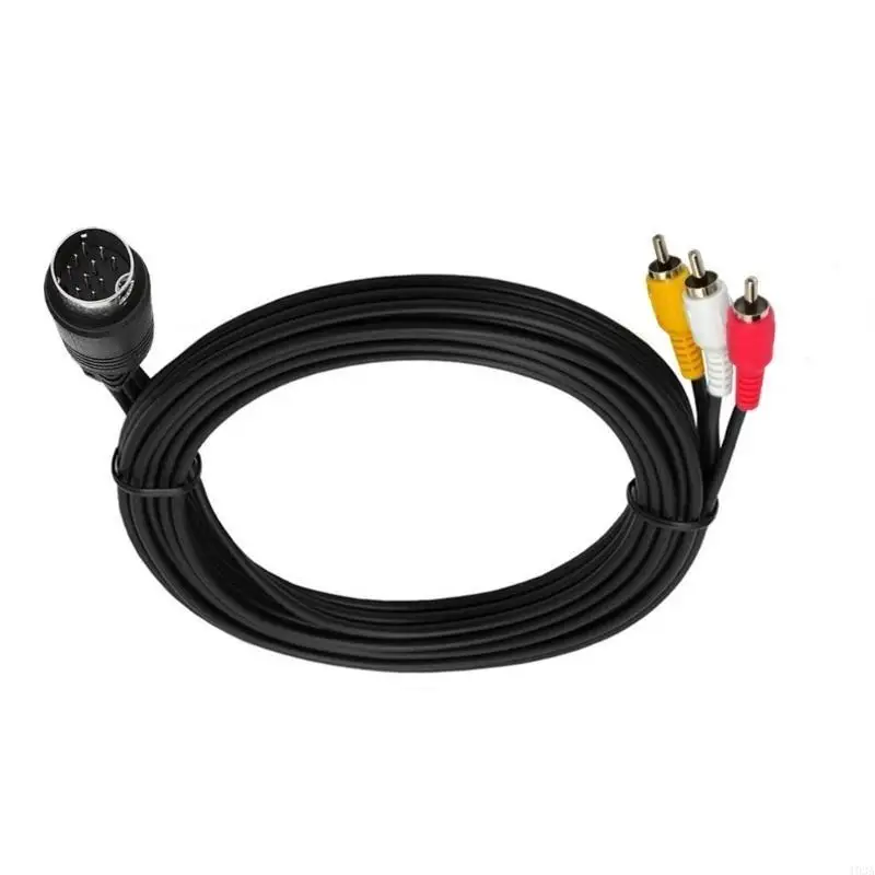 193A High Strength S Video 10PIN To 3RCA Line For Secure And Stable Transfer