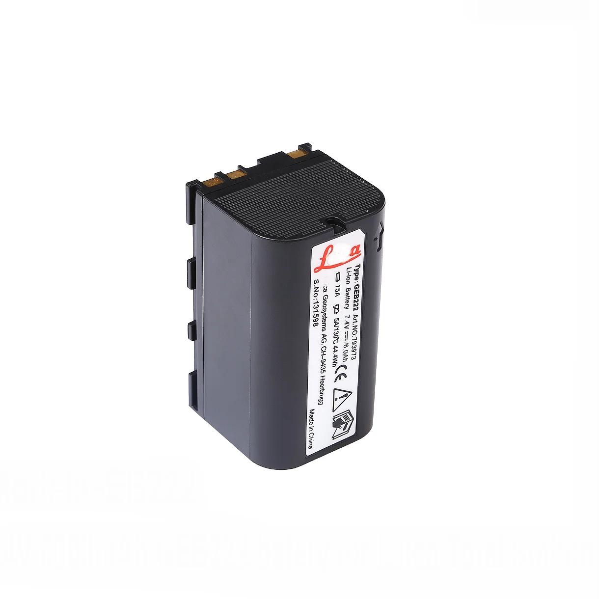 

High Quality GEB222 GEB-222 Battery 793973 7.4V 6000mAh For TS02 TS06 TS09 TS11 TS12 TS13 TS15 TS16 Total Stations