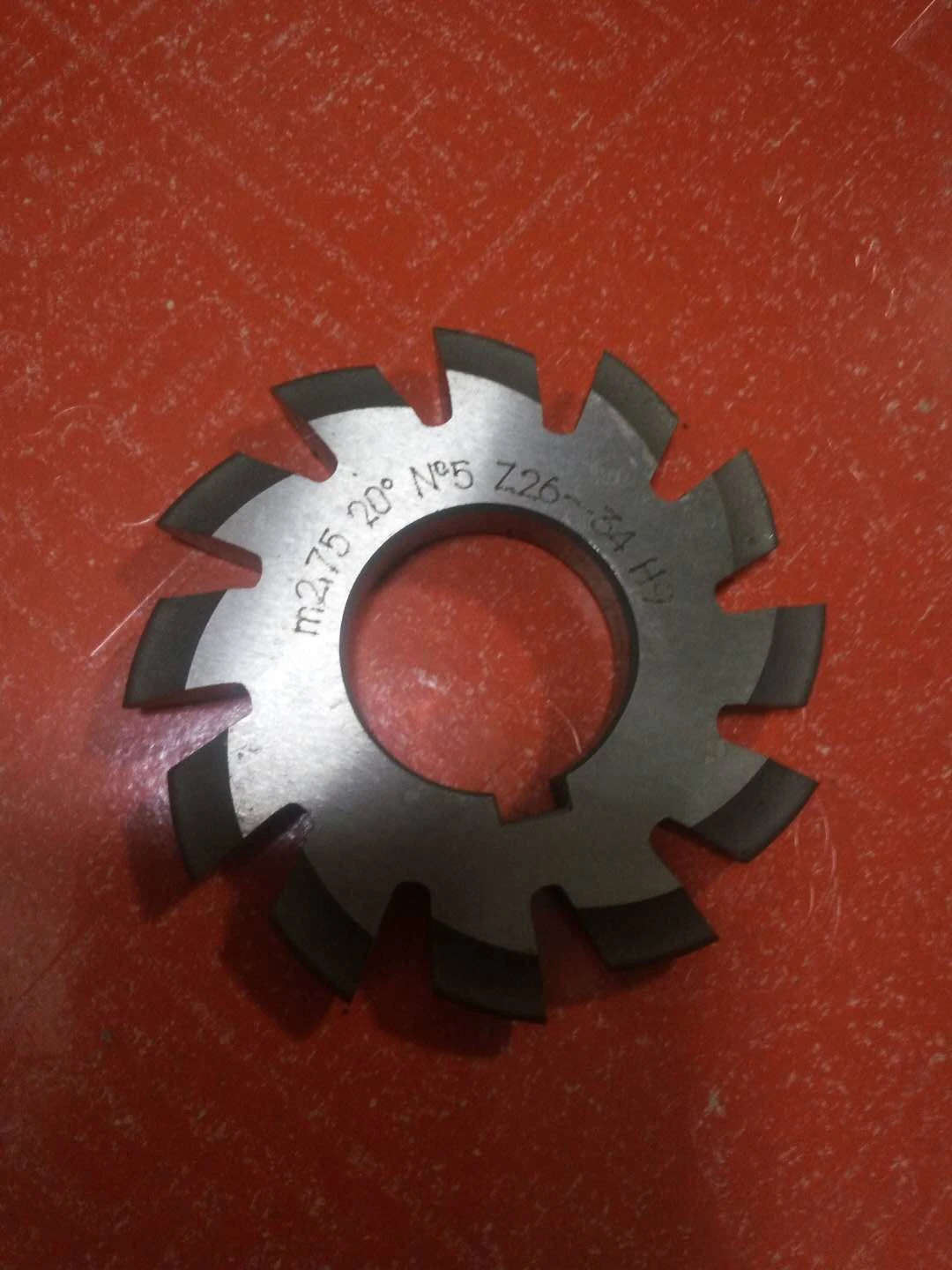 1Pc Sold separately Module 2.75 PA20 Bore27 1#2#3#4#5#6#7#8# Involute Gear Cutters M2.75