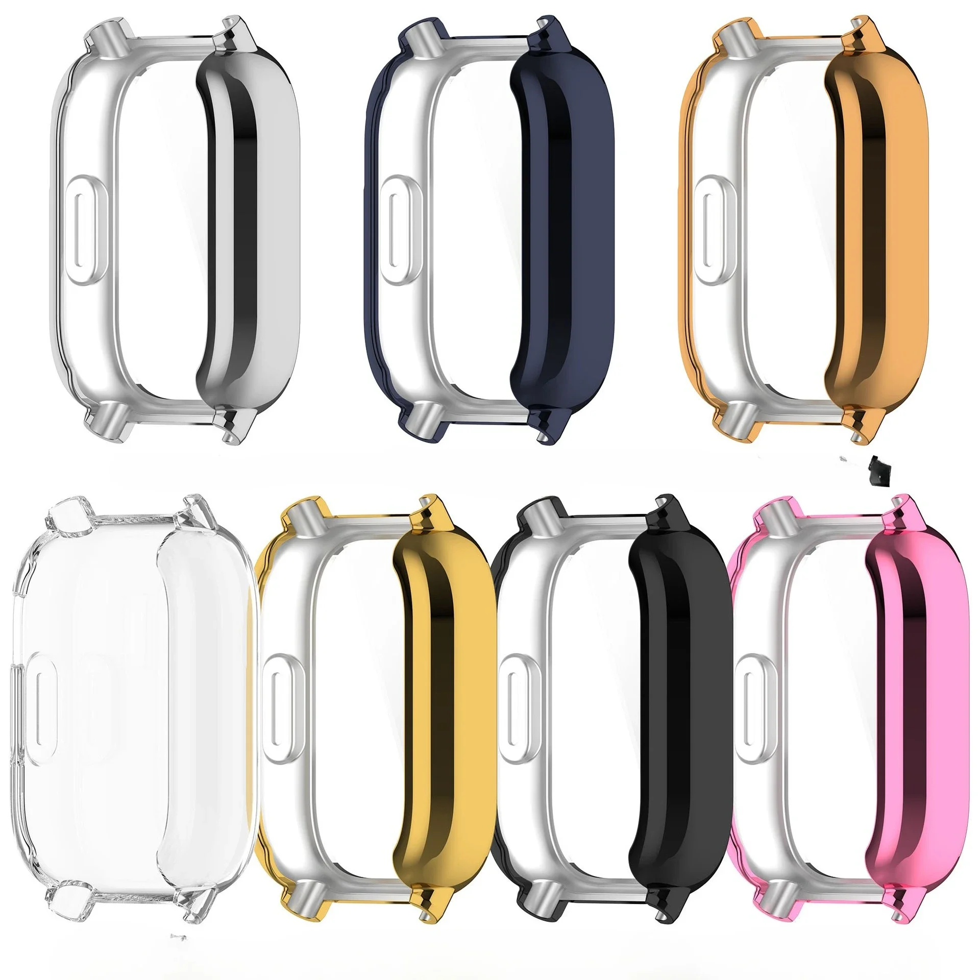 TPU-All-Inclusive-Hülle für Redmi Watch 5 Lite/5 Active Soft TPU Plating Protector Watch Cover Anzug für Redmi Watch