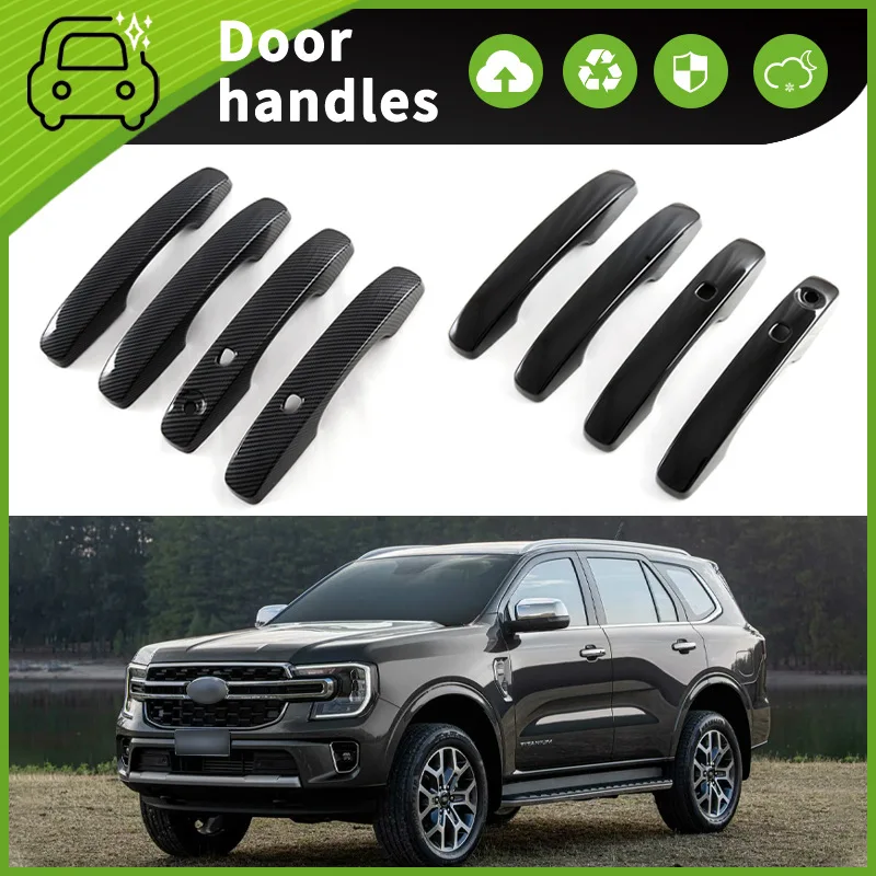 For 23 Ford Shaker Door Handle Trim Everest Door Bowl Handle Scratch Protector