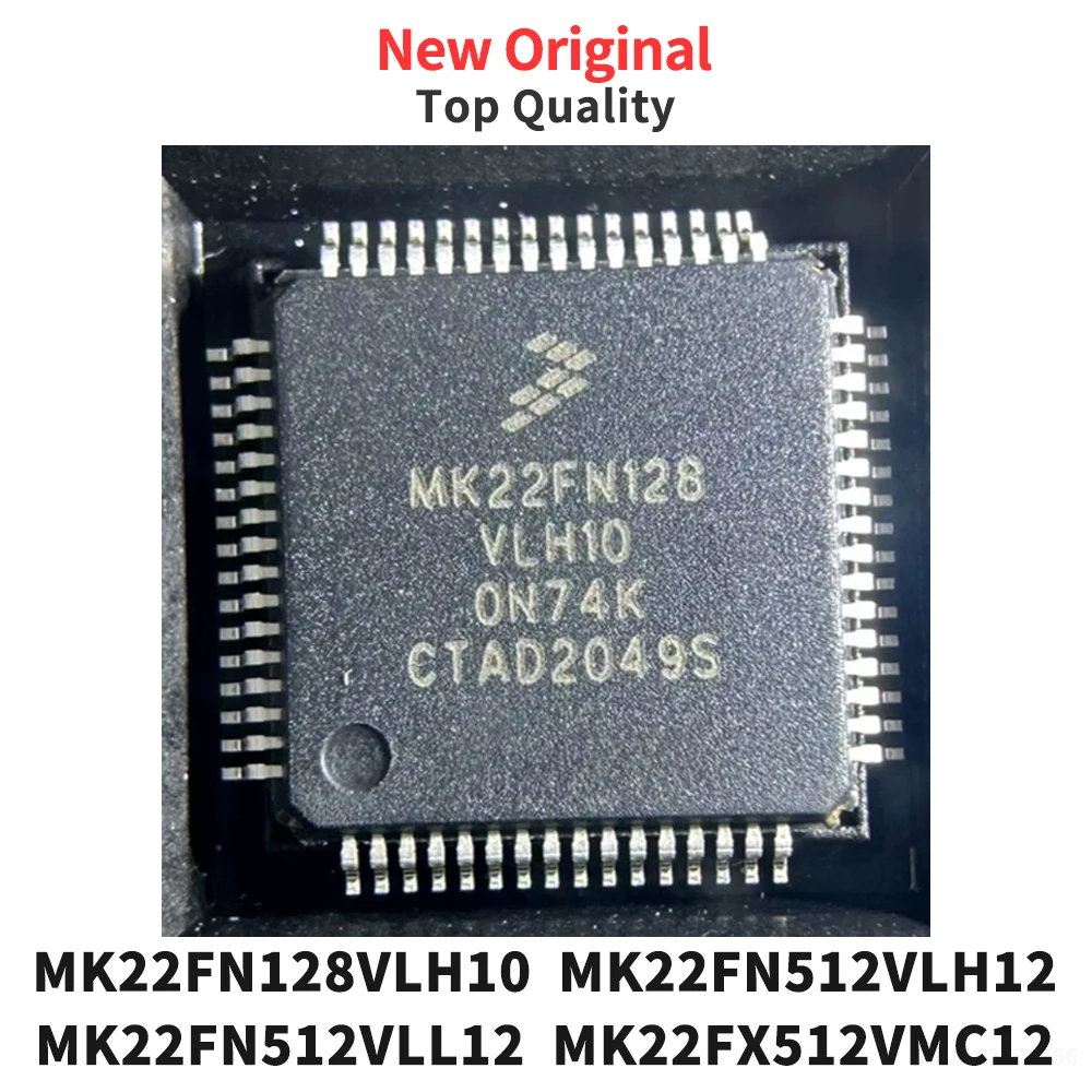 (1 Piece) MK22FN128VLH10 MK22FN512VLH12 MK22FN512VLL12 MK22FX512VMC12 MK24FN1M0VLL12 QFP New Original