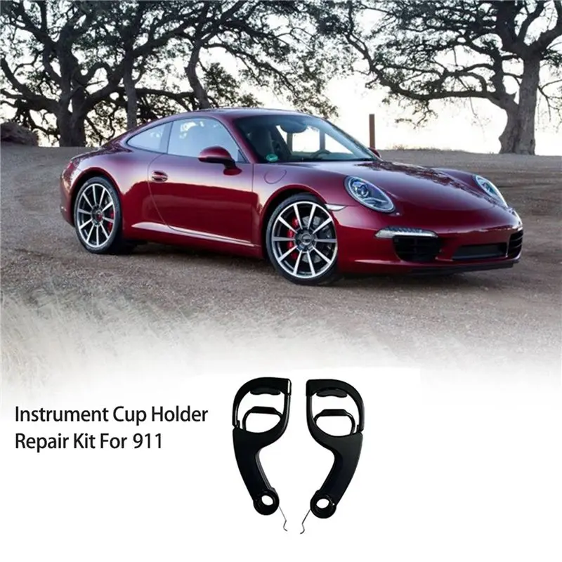 LH Front Instrument Cup Holder 99155219401 For 997 987 991 Boxster Cayman 05-12 Dash Drink Holder 99755229403/2 Parts