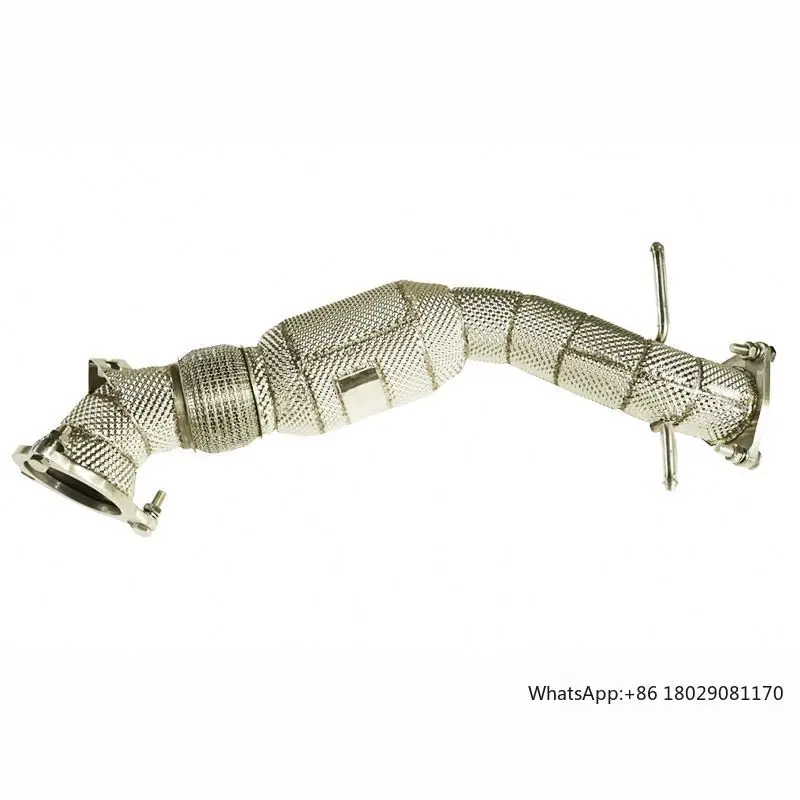 Delfa  Downpipe For Land Rover/Range Rover Evoque 2.0T 2011-2023  High Performance Exhaust Downpipe