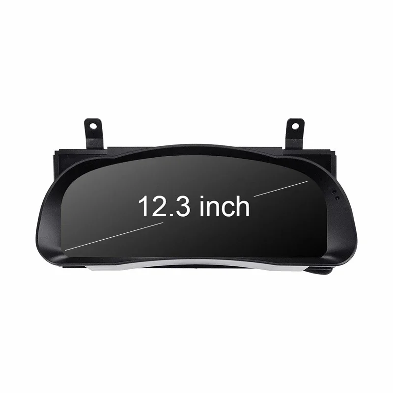 NaviHua 12.3 Inch Car LCD Instrument Cluster LCD Digital Speedometers Dashboard For Toyota Highlander 2016