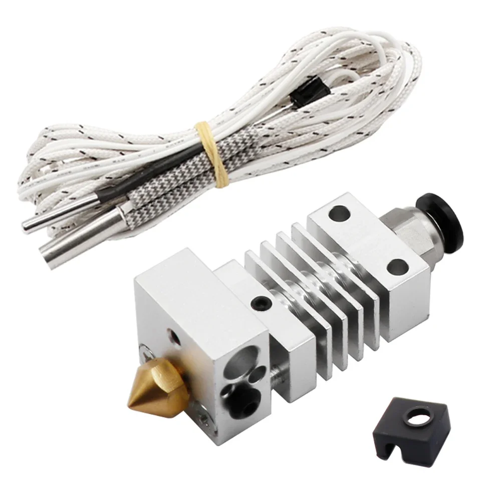 

3D Printer Parts Full Metal J-head Hotend MK8 Extruder Kit For CR-10 CR-10S Ender3 3D V6 Bowden Extruder 1.75/0.4MM Nozzle