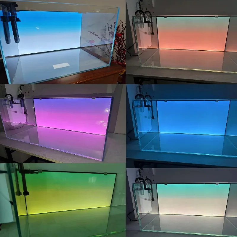 

Fish tank background light board led south American tank aquatic plant tank aquarium ornamental lighting atmosphere light board