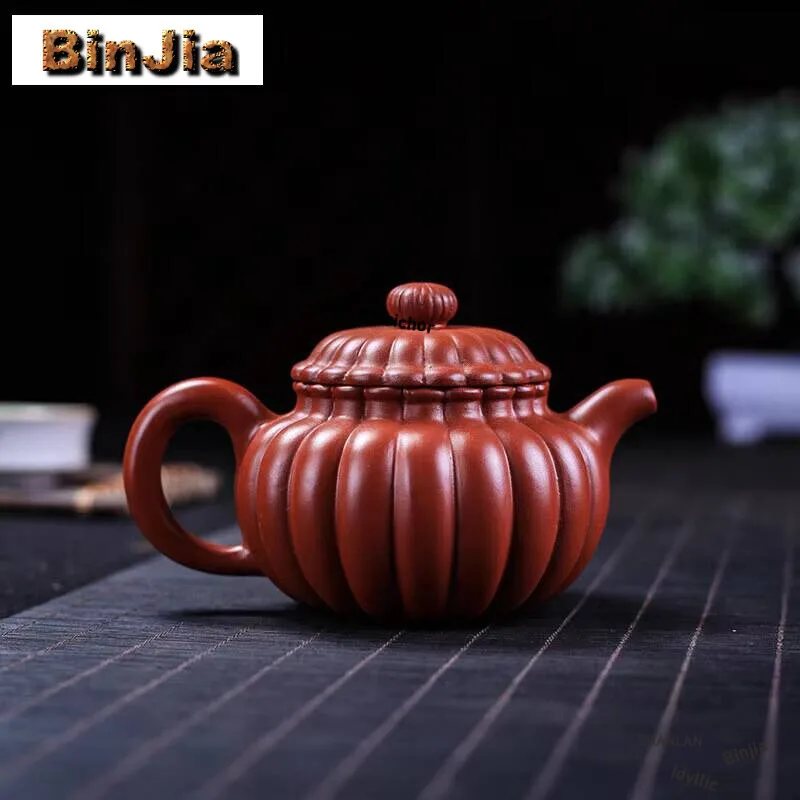 

290ml Chinse Yixing Teapot Zisha Tea Pot Handmade Kettle Purple Clay Drinkware Dahongpao Mud Custom Chinese Kung Fu Set Supplies