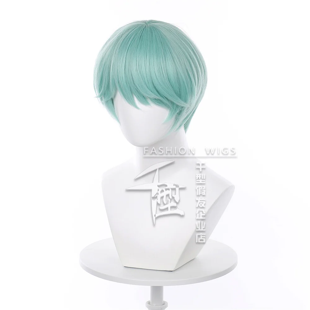 Saja Jongens Cosplay Props Anime Pruik Hittebestendig Haar Halloween Party Rollenspel Pruiken + Pruik Cap