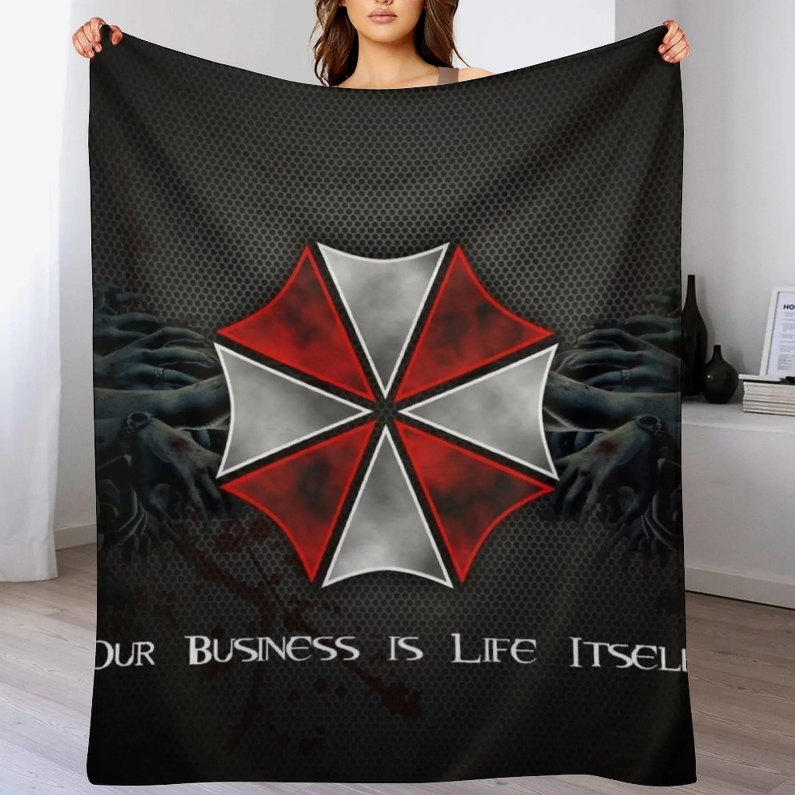 Resident Evil Throw Blanket Polar Tourist Blankets