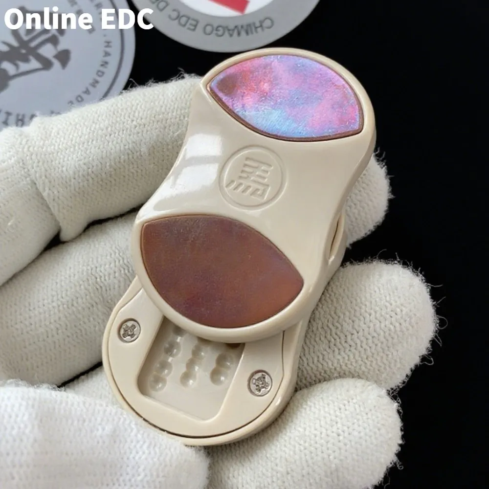 

Использованные игрушки EDC CHIMAGO Wrathful Fidget Slider PEEK Медь Непоседа игрушки Антистресс для взрослых Новинка игрушки