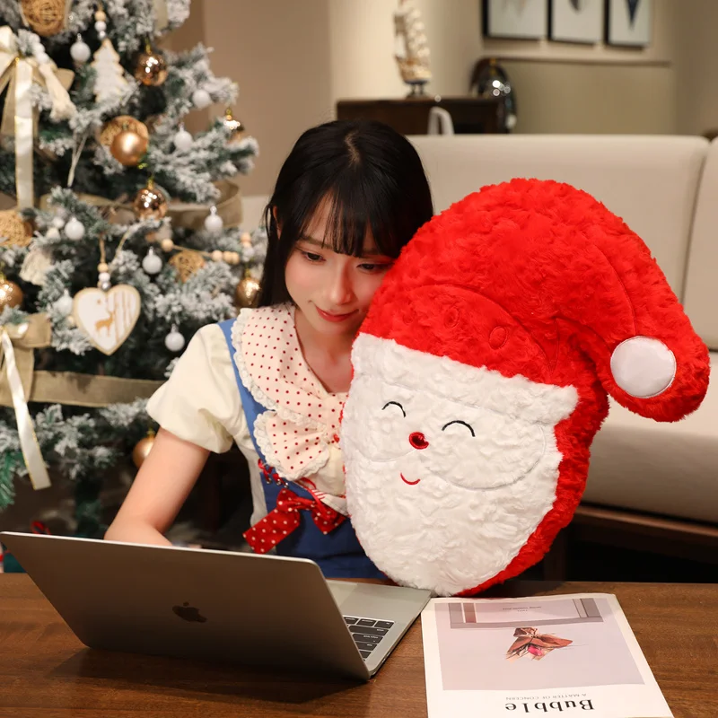 Nuovo Kawaii Gingerbread man Albero di Natale e alce Bambole di peluche Farcito Morbido Pianta Giocattoli Cervo Sika Per La Famiglia Decorazione di Natale Regalo