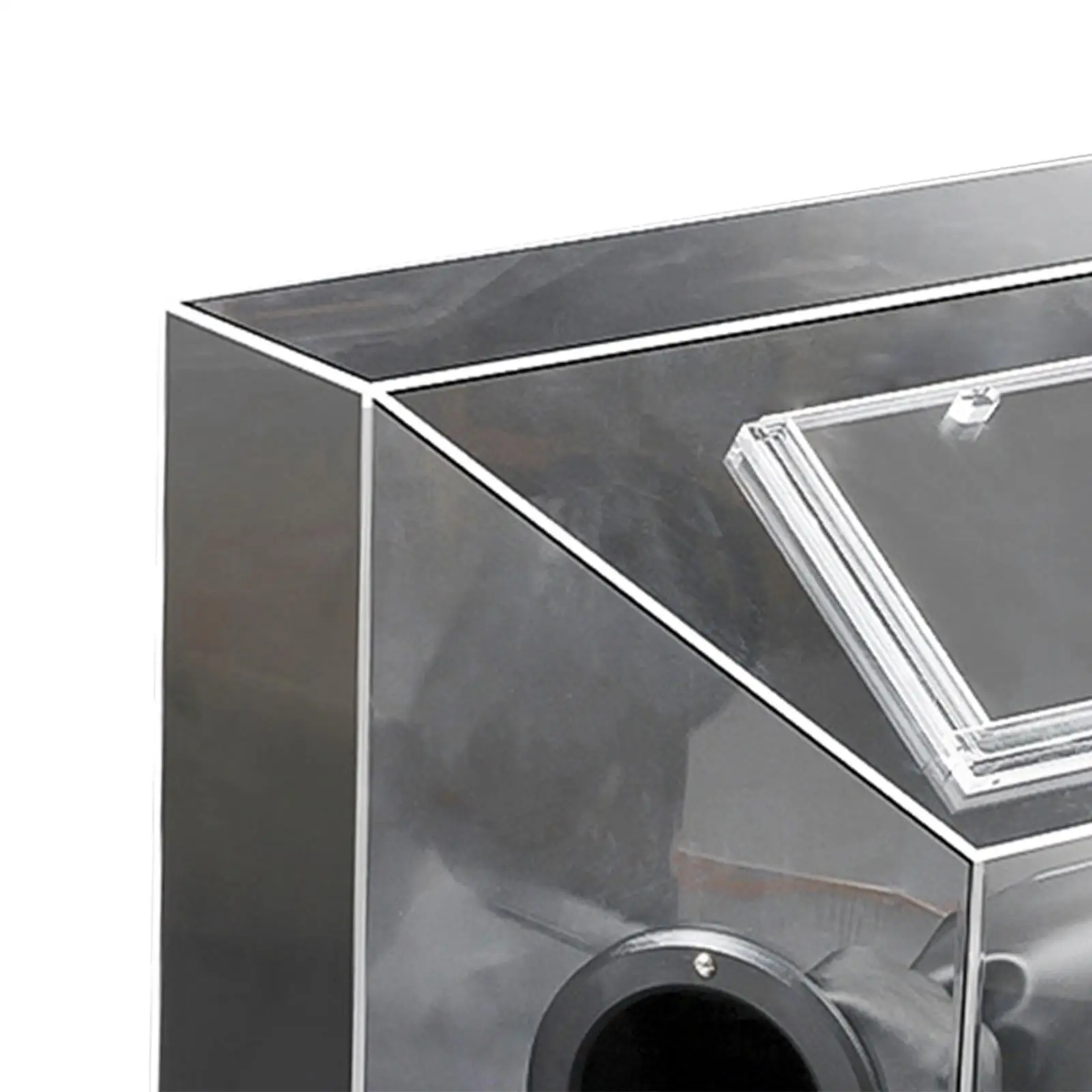 Grinding Dust Box Cover Enclosed Hood Practical Grinding Polishing Box for Buffing Sculpturing Polishing Sanding Metal Cutting