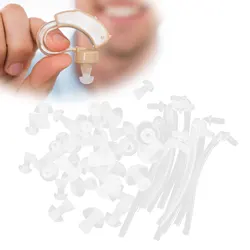 Hearing Aid Earplug Ear Plugs Eartips Domes with Sound Tube Hearing Aids Accessories Eartips Domes with Sound Tube