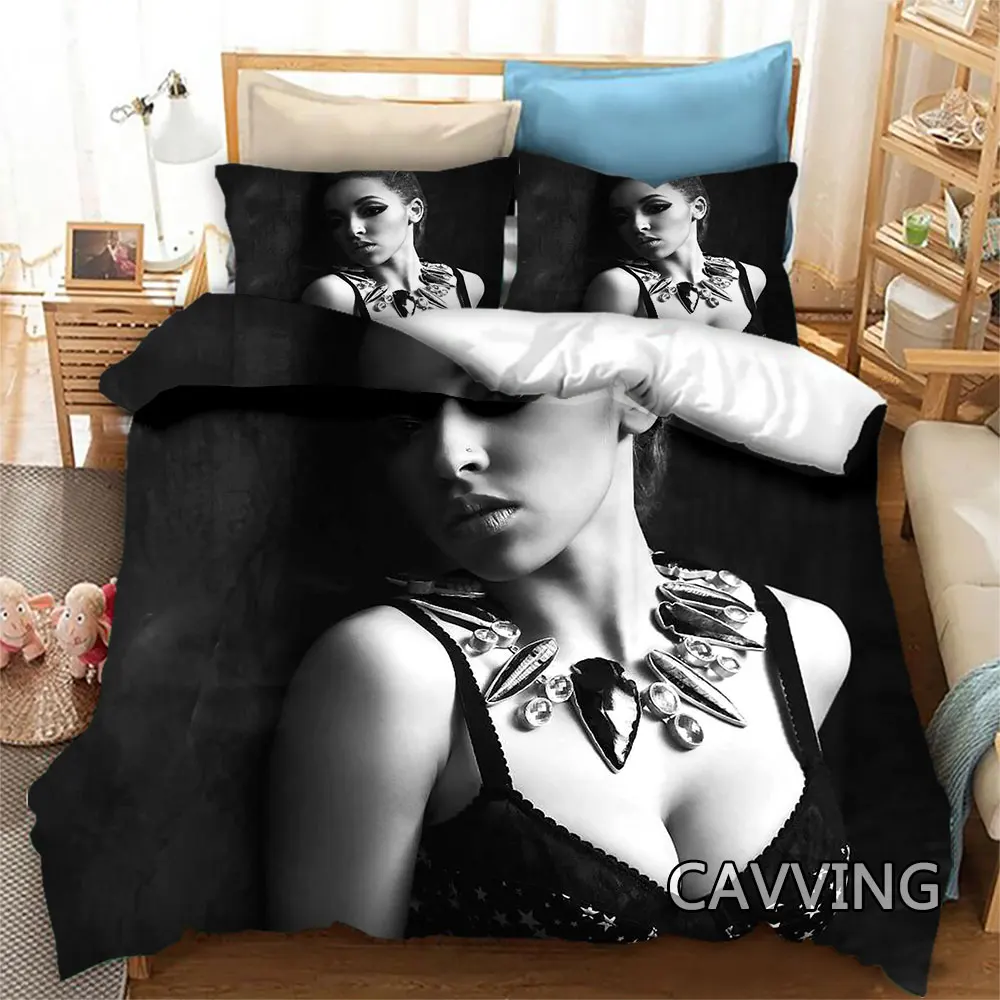 Singer  Tinashe  3D Bedding Set Duvet Covers & Pillow Cases Comforter Quilt Cover Home Textile (US/EU/AU Sizes)   K03