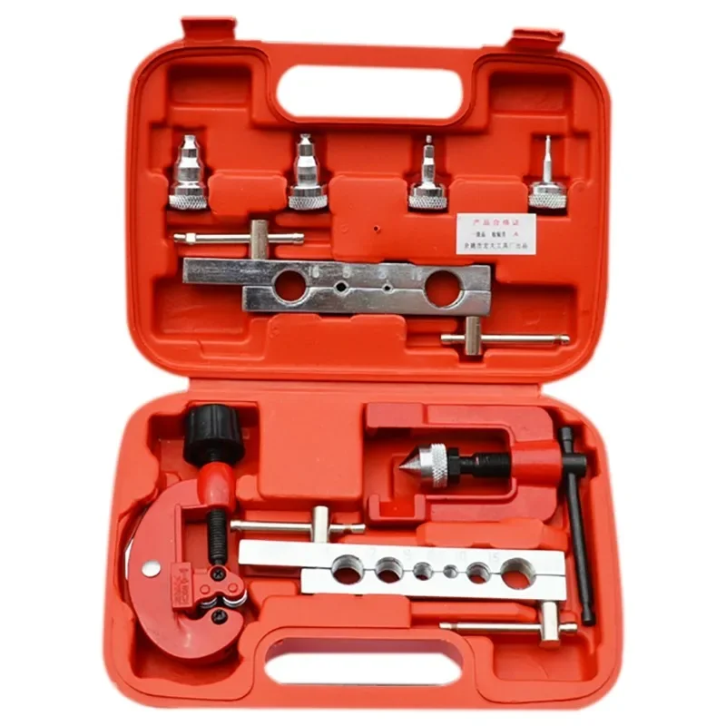 3-19mm latest pipe cutting tool kit copper brake oil pipe repair double flaring die refrigeration tool for cutting flaring tools