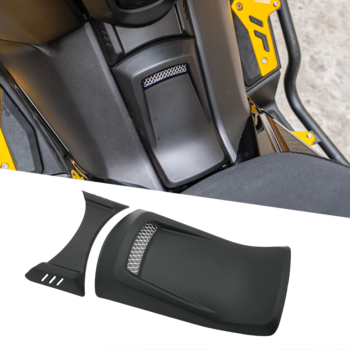 For XMAX V2 XMAX300 250 2023 XMAX250 SEMSPEED CNC Motorcycle Accessories Fuel Gas Oil Tank Cap Trim Cover For Yamaha xmax 300