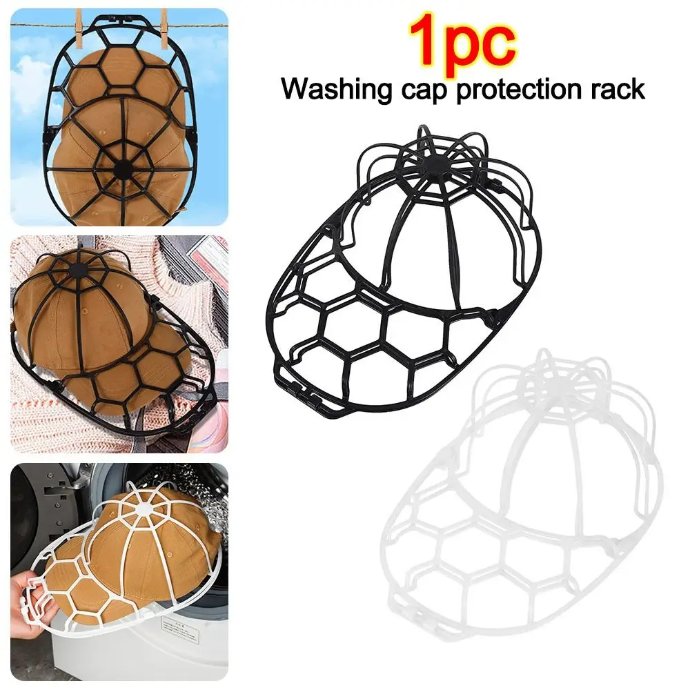Suporte Protetor para Lavagem de Bonés de Beisebol, Gaiola para Lavar Bonés, Suporte para Máquina de Lavar Louça, Estrutura para Limpeza de Bonés de Beisebol
