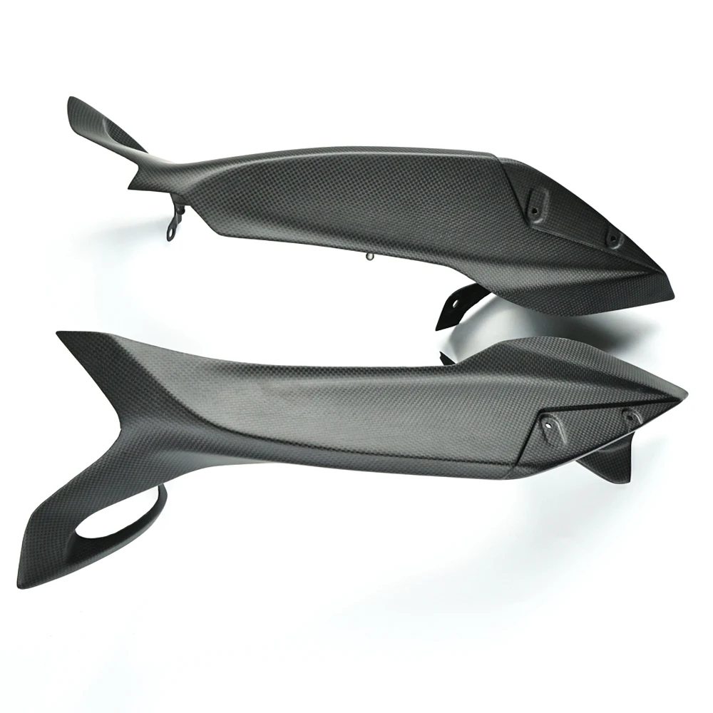 AISKA Pre-preg Autoclave 3K Dry Carbon Fiber Motorcycle Fairing Rear Seat Side Panels for Panigale V2 2025 2026+