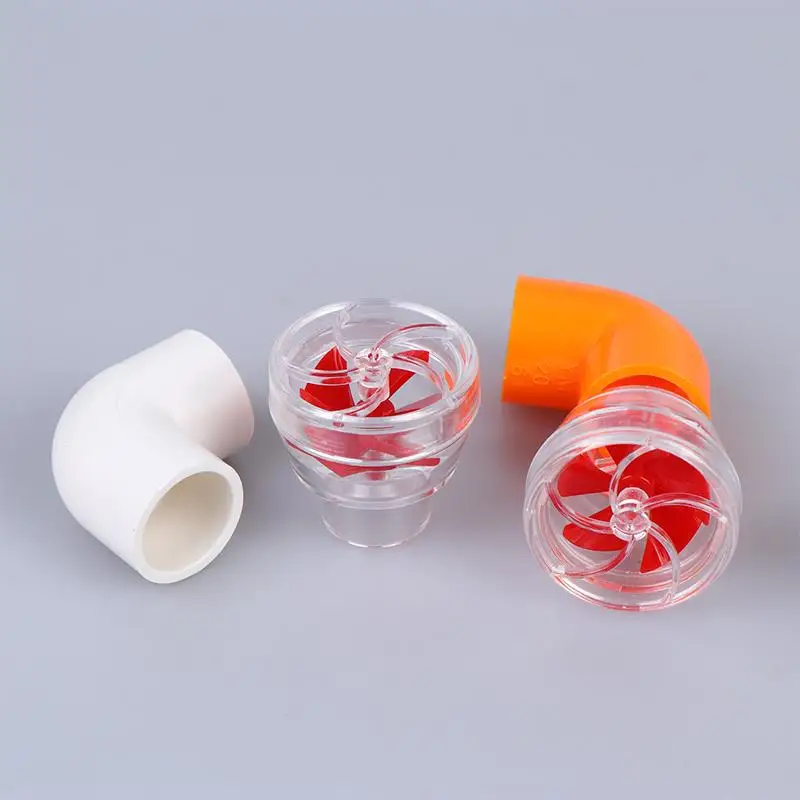 20mm Fish Tank Auto-Rotating 5-Blade Fan Kit Aquarium Wave Maker Rotary Pump Head Tool Fish Tank Outlet Fan Nozzle Filter