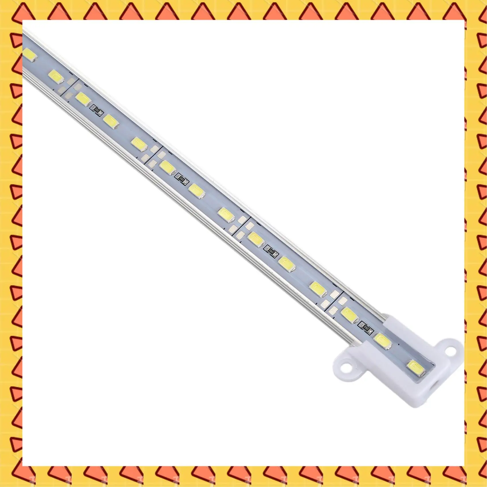 

A008 10X 50CM 12V 36 LED 5630 SMD Hard Strip Bar Light Aluminum Rigid White