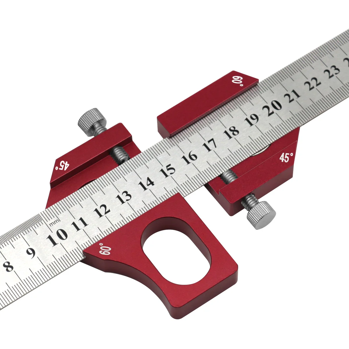Einstellbare Stahl Lineal Positionierung Block Kombination Quadratischen Winkel Markierung Gauge Linie Glasritzrades Lineal Feste Position Mess Werkzeug – Detail 9