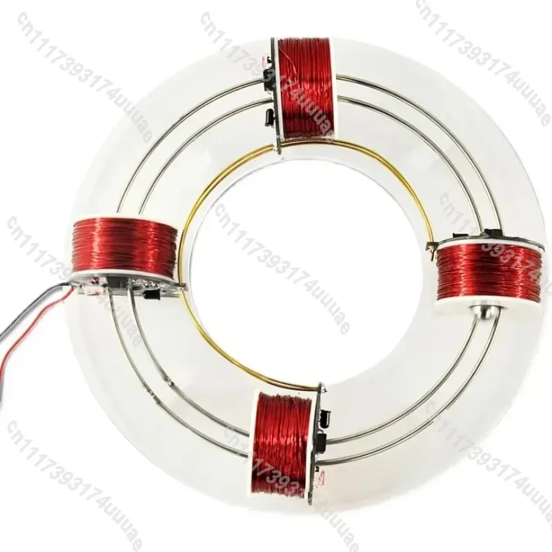 Electromagnetic Annular Cyclotron Model Physics Teaching Aid DIY High-tech Science Experiment Novelty Educational Toy for