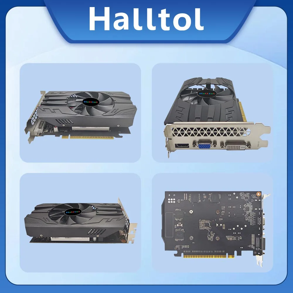 Imagem -05 - Placa Gráfica de Vídeo Halldol-gpu para Jogos Novo 384sp Vga Gtx Gtx740 2gb 1gb Radeon Opcional 4g