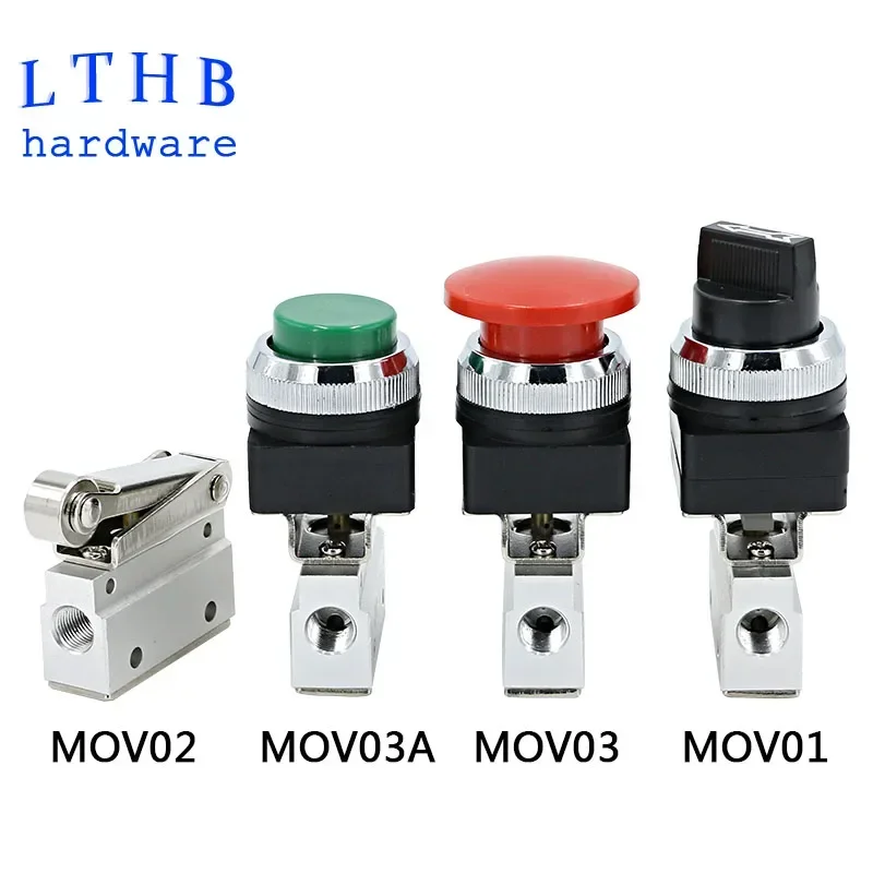 Pneumatic Valve MOV-01 MOV-02 MOV-03 Mechanical Valve 1/8