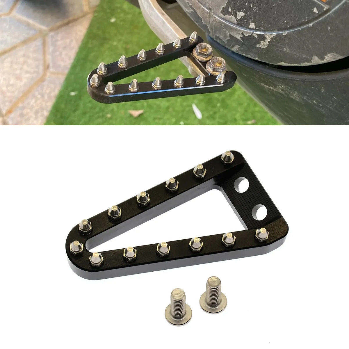 

For KTM SX SXF XC EXC For Husqvarna FC TC FE TE FX TX GasGas EX EC CNC Extra Long Enlarged Rear Brake Pedal Lever Step Plate Tip