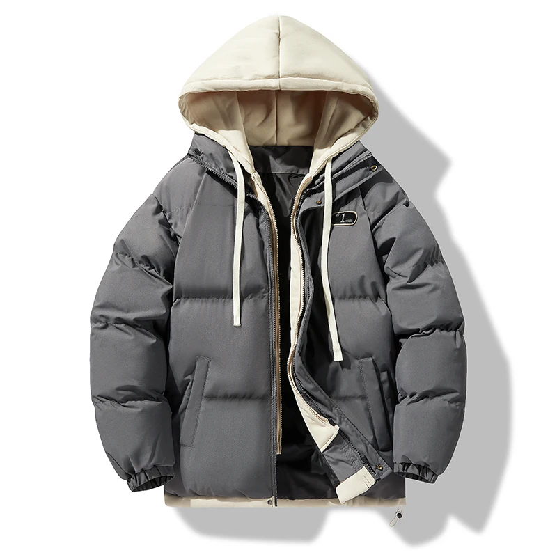 Men Winter Jacket And Coats Thicken Warm Parkas Hooded Coat Jaqueta Masculina