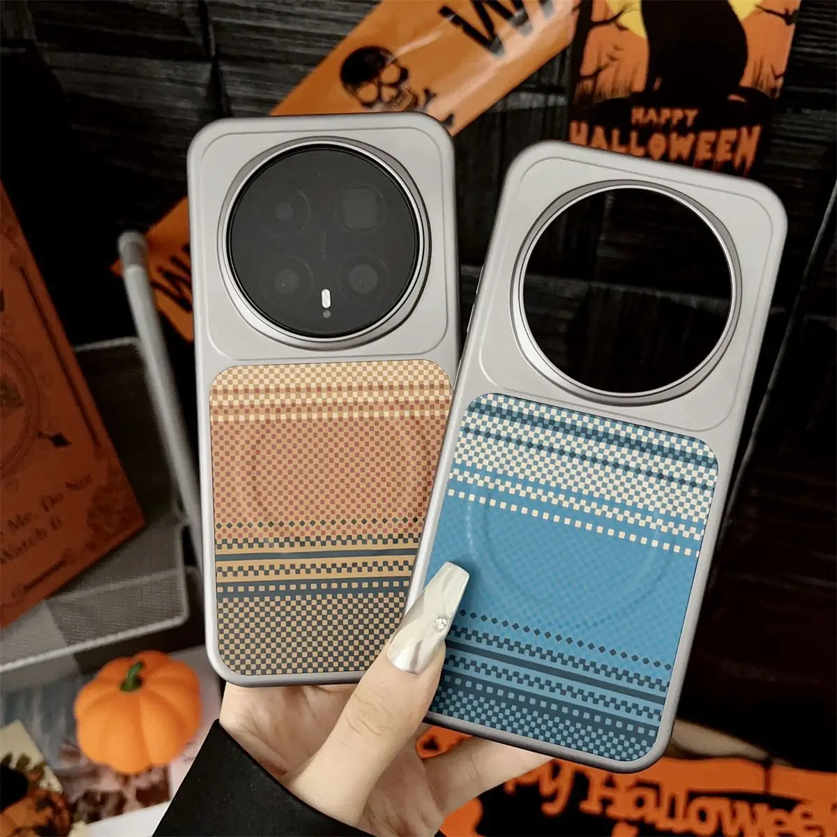 Carbon Fiber Case For Honor Magic 8 Pro Magnetic Shockproof Bumper Hard Cover For HonorMagic8Pro Luxury Business Phone Shell
