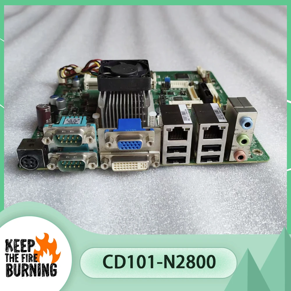 CD101 Dual Ethernet Port Industrial Touch All-in-one Motherboard CD101-N2800