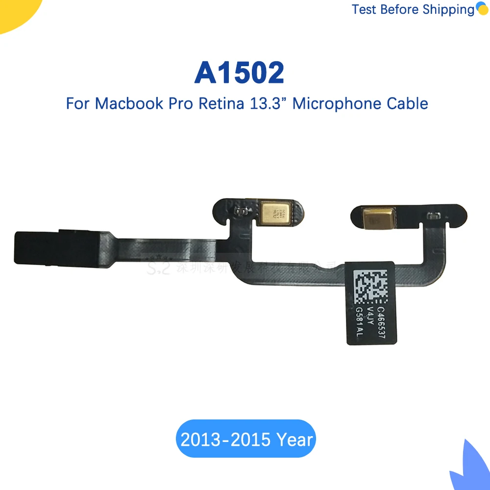 

Original A1502 Microphone Cable 821-1821-B For Macbook Pro Retina 13.3" Mic Cable 2013-2015 Year