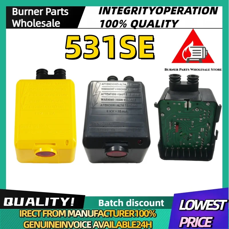 531SE 525SE/3 Burner Program Controller Built-in Ignition Module For 40G Series Single Stage Gas Oil Combustor Replacement Contr