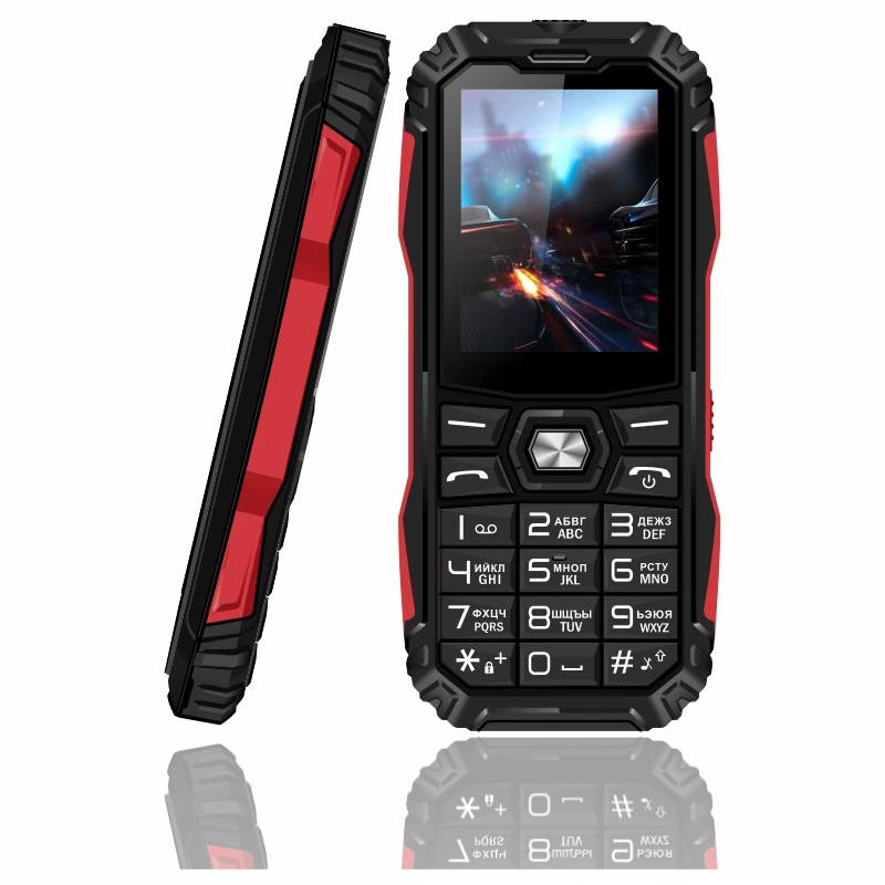 EAOR 2.4 screen Feature Phone Dual SIM card long standby Keypad bar BOX Loudspeaker strong light Torch cellular cell phone