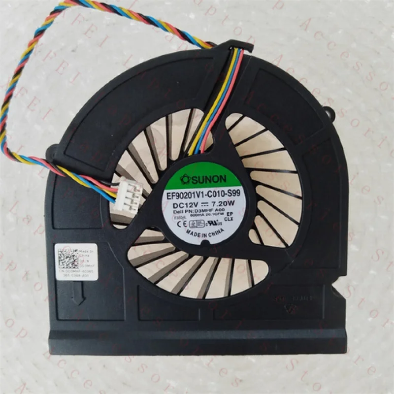 F ل SUNON EF90201V1-C010-S99 DC12V 7.20 واط 4-سلك مروحة التبريد