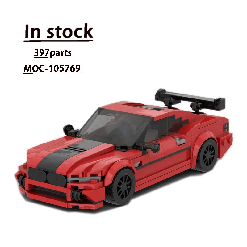 

MOC-105769 Champion Car Supercar Assembly Splicing Building Block Model 397 Building Block Parts MOC Creative Building Block Toy